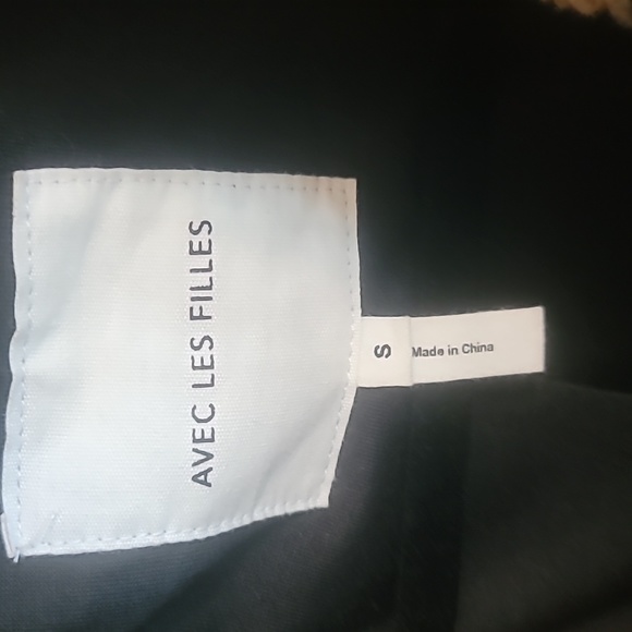 Avex Les Filles leopard print faux fur moto jacket. SMALL - Picture 3 of 15